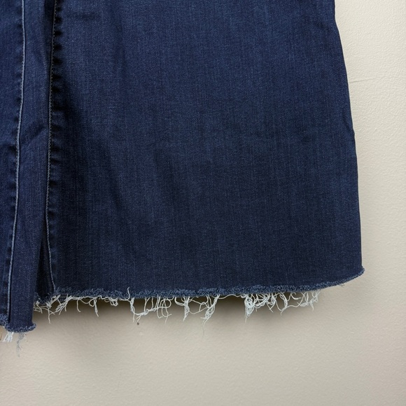 Frame le Palazzo crop majesty Rae dark wash ultra wide leg jeans size 34 waist - Picture 4 of 8